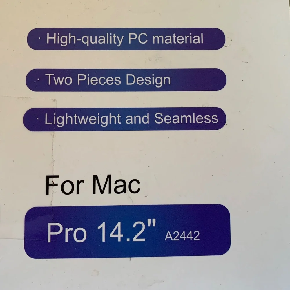 🎉Host Pick🎉 NIB! Hard Case for MacBook Pro 14.2” in Midnight Green!